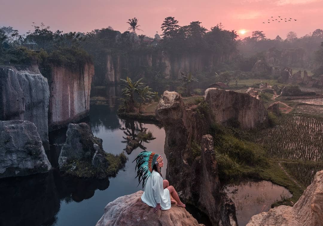 Spot Instagramable Di Tangerang Tebing Koja Cliff Park