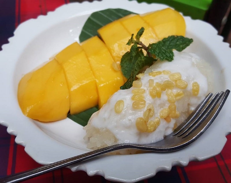 Kuliner Khas Thailand Mango Sticky Rice Sumber Instagram wendc_
